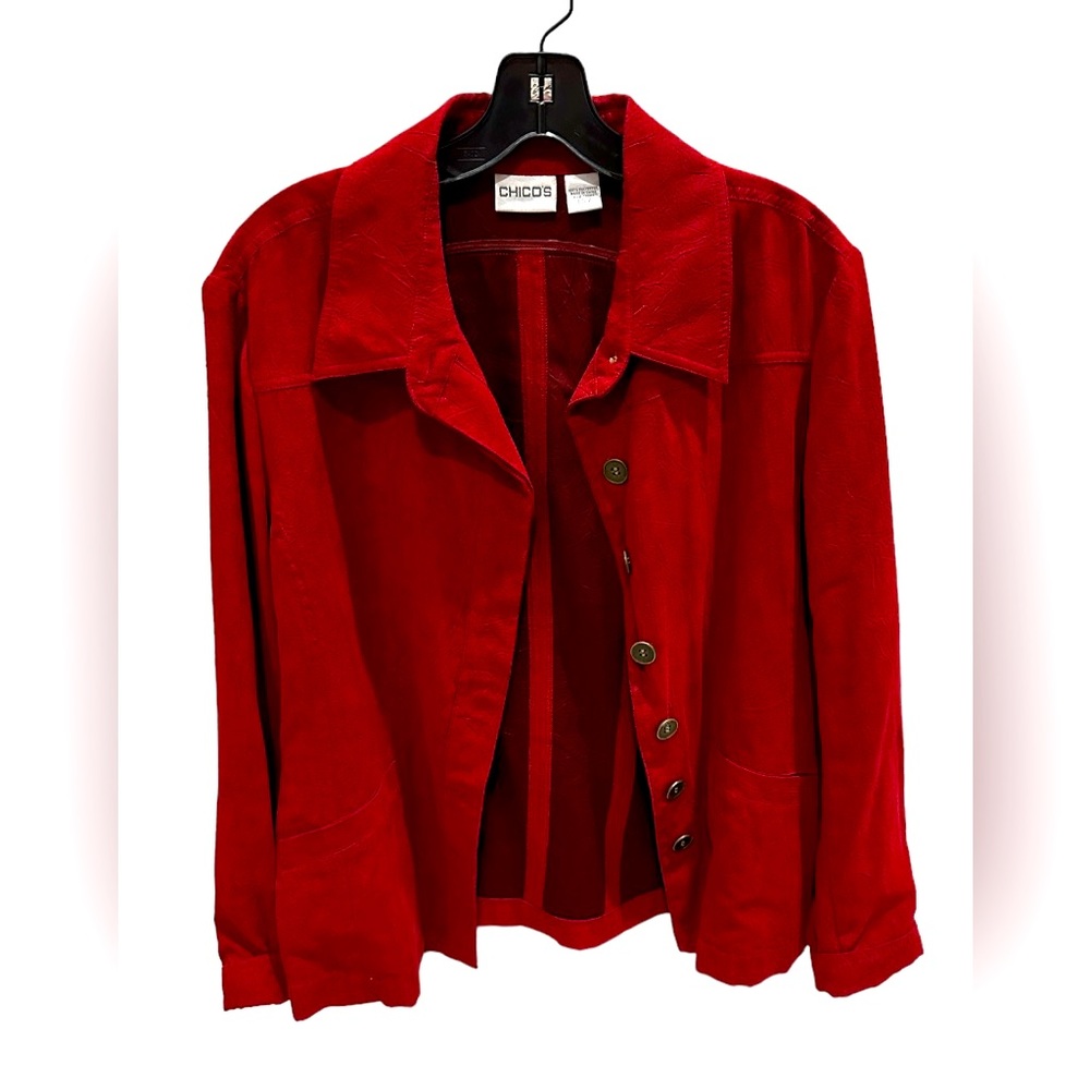 Chico's Red Women's Jacket